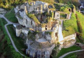 Kasteelruïne en Fluweelengrot Valkenburg