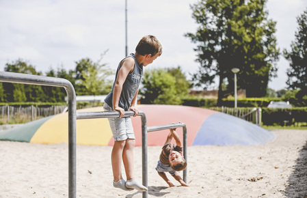 Spelen op camping de Bovenberg in Markelo