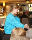 Medewerker bediening