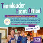 Camping Zeeburg zoekt een Teamleider Front Office!